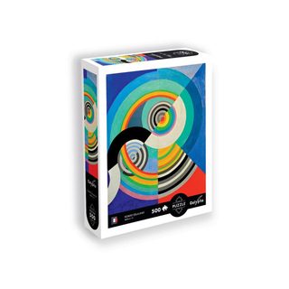 Puzzle Sentosphere Rythme N 3 33 X 48 Cm Rouge Bois