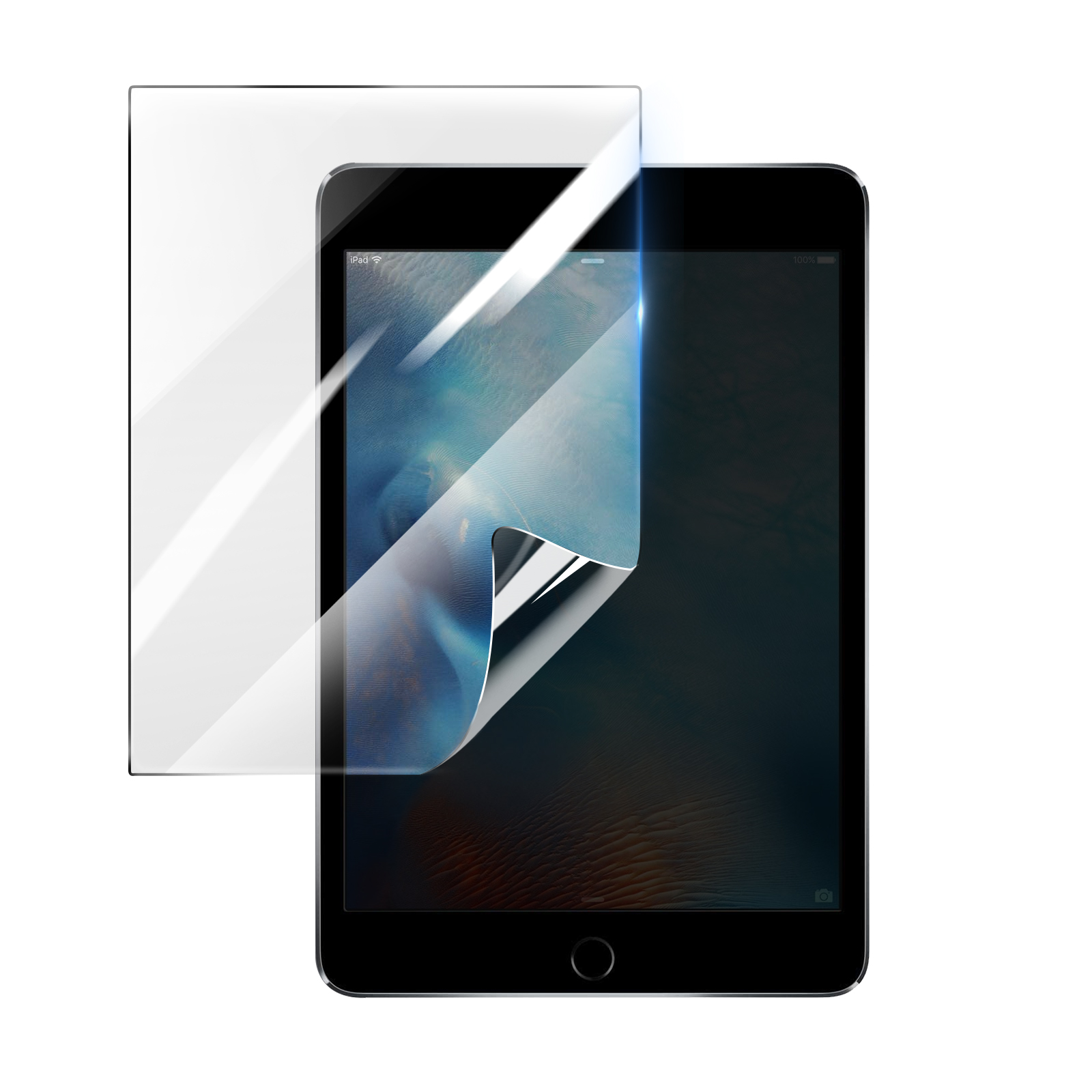 Protection Écran 3mk Ipad Mini 4 Hydrogel Antichoc Transparent Plastique