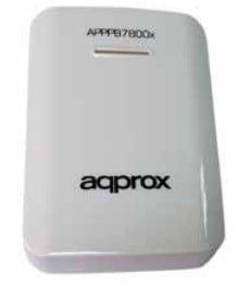 Approx Apppb7800w Banque D'alimentation Électrique 7800 Mah Blanc