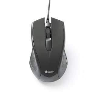 Heden Souris Filaire 1200 Dpi Connexion Usb - Ultra-léger Ambidextre - Compatible Avec Pc/mac - Noir
