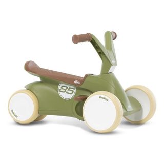 Berg Porteur Et Kart A Pedales Go2 Retro Vert