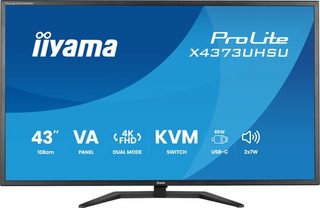 Iiyama Prolite X4373uhsu-b2 Écran Plat De Pc 108 Cm (42.5") 3840 X 2160 Pixels 4k Ultra Hd Led Noir