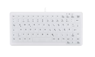 Contour Design Active Key Ak-c4110 Clavier Médical Usb Azerty Français Blanc