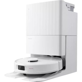 Aspirateur Robot Laveur - Qrevo Plus - Puissance 7000 Pa - Serpillere Extensible - Avec Station Multifonction - Blanc