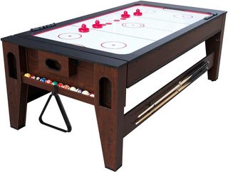 Table De Jeu 2-en-1 Cougar Reverso Billard Air Hockey 217x107x81 Cm Multicolor Autre(s) Matière(s)