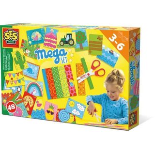 J'apprends A Découper - Hobby 3 - 6 - Méga Kit - Motricité Fine - 48 Feuilles D'exercices - Age : 3+