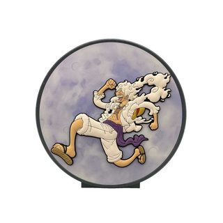 Lampe Décorative One Piece Luffy Gear 5 Plastique Multicolore Avec Socle Teknofun