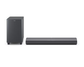 Barre De Son Philips Tab6100 Dolby Atmos 2.1 Noir Avec Caisson De Basse Sans Fil