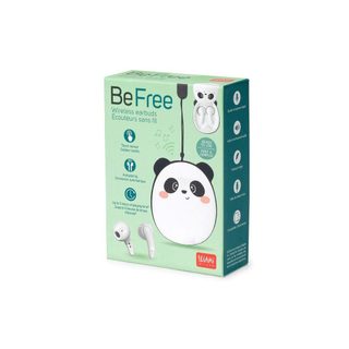 Écouteurs Sans Fil Be Free Intra-auriculaires Blanc Et Noir 125x90x35 Mm Legami