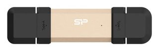 Silicon Power Ds72 Lecteur Usb Flash 250 Go Usb Type-a / Usb Type-c 3.2 Gen 2 (3.1 Gen 2) Or