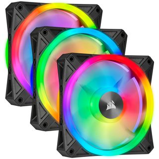 Corsair Icue Ql120 Rgb Boitier Pc Ventilateur 12 Cm Noir, Blanc
