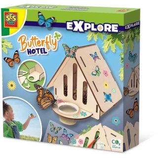 Hôtel De Papillons - Jouet Éducatif - Ses Creative - Construis Et Décore Un Hôtel A Papillons.