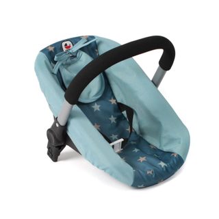 Siège Auto Pour Poupée Avec Adaptateur - Étoile Turquoise