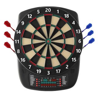 Vevor Cible De Fléchettes Électronique 336 Mm 43 Jeux Et Plus De 200 Variantes