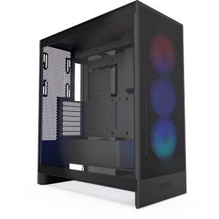 Boitier Moyen-tour - Cm-h72fb-r1 - H7 Flow Rgb Avec Ventilateurs Rgb Inclus - Noir