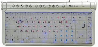 Clavier Lumineux Français-hébreu