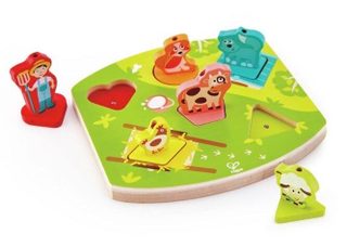 Puzzle Bruits De La Ferme Hape Multicolor Autres