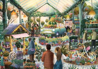 Falcon De Luxe Falcon - The Garden Centre (1000 Pièces)