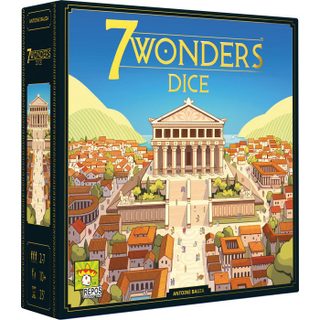 Asmodee Jeu De Société - 7 Wonders La Version De Des - Roll Et Write - Accessible Des 10 Ans - 30 Minutes