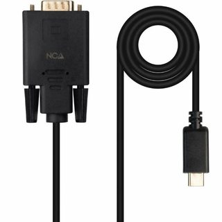 Câble Usb Nanocable 10.15.5202 Noir 1,8 M