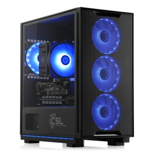 Pc Gaming Csl M12160h, Core Ultra 7 265kf (8x 3900 Mhz), Geforce Rtx 5060 Ti, 32 Go Ddr5 Ram, M.2 Ssd 2 To, Windows 11