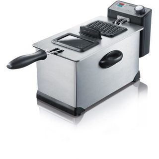 Friteuse - Fr2431 - Capacité 3l - Jusqu'a 190°c - Thermostat Réglable - 2000w