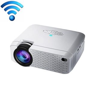 Mini Vidéoprojecteur Hd Led 1600 Lumens Portable Pour Home Cinéma Silver - Yonis