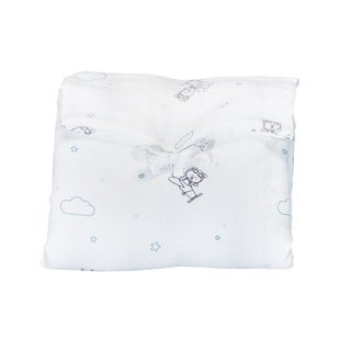 Matelas À Langer Nomade Sauthon Lazare 46x68 Cm Blanc Coton Bio