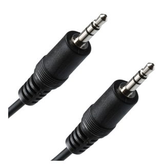 Câble Jack Mâle - Mâle 0.20m Noir