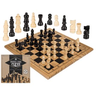 Jeu D'échec En Bois Grand Modèle