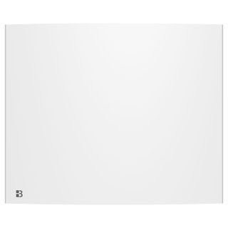 Radiateur Électrique Fixe À Inertie Sèche Fonte 1000w Bestherm Bia Horizontal Blanc