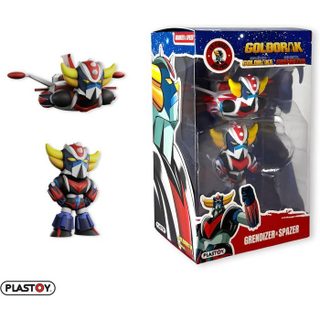 Duo Figurines - Goldorak Spacer Et Goldorak - Pvc - 7 Cm