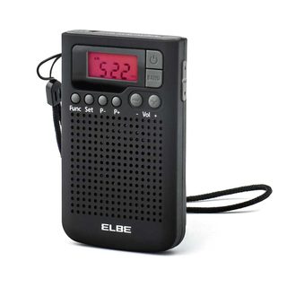 Elbe Rf-93 Radio Portable Personnel Numérique Noir