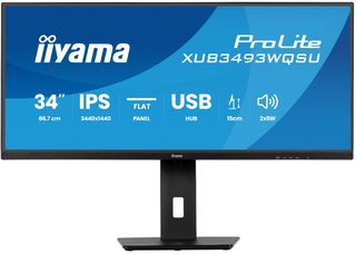 Iiyama Prolite Xub3493wqsu B6 Écran Plat De Pc 86,4 Cm (34) 1440 X 3440 Pixels Ultrawide Quad Hd Led Noir