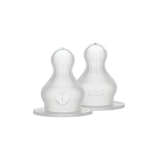 Sucettes Bibs Embout Rond Fast Flow Multicolor Silicone De Qualité Médicale