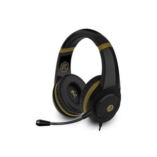 Pack Casque Gaming Filaire + Support Stealth Foot Xp Noir Et Or