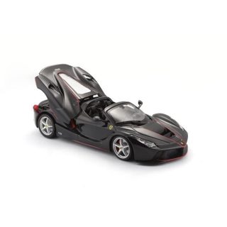 Burago Voiture Ferrari En Metal Aperta Noire A Lechelle 1/24eme