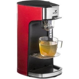 Senya Machine À Thé Vrac Ou Sachet - Théière Électrique Rouge - Tea Time