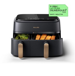 Friteuse à Air Philips 3000 Series Série 3000 Na352/00 Double Panier 9L 2750W Technologie Rapid Air Plus