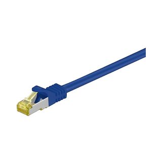 Câble Patch Goobay Rj-45 Cat7 Bleu Blindé