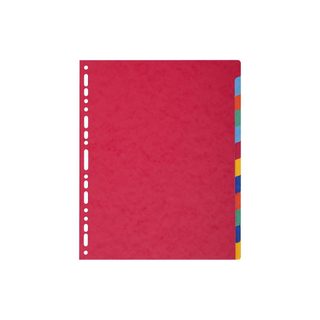 Exacompta 2612e Intercalaire Carton Multicolore 12 Pièce(s)