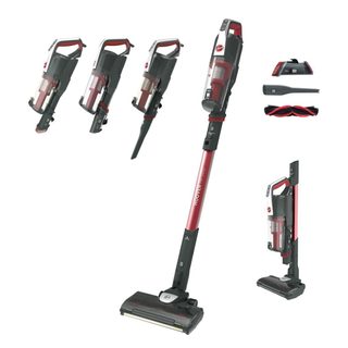 Hoover Hf522sth 011 Aspirateur Balai Batterie Sec Micro Sans Sac 0,45 L 290 W Gris, Titane