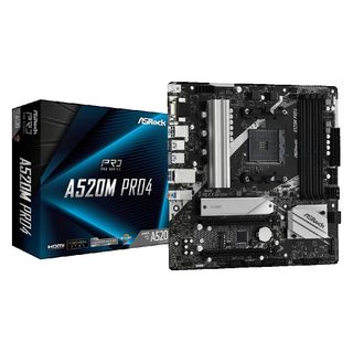 Carte Mère Asrock A520m Pro4 Micro Atx Rgb