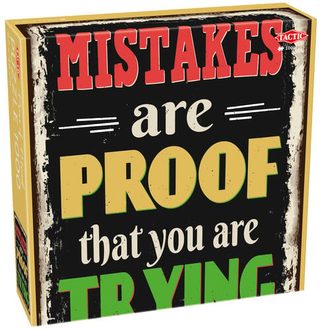 Tactic Puzzle 1000 Pcs Mistakes Proof Of Trying