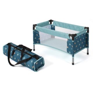 Lit De Voyage Pour Poupées Sternchen Turquoise