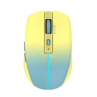 Inca Iwm-511rs Souris Bureau Droitier Rf Wireless + Bluetooth + Usb Type-c Optique 1600 Dpi
