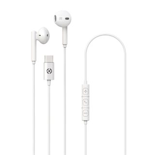 Celly Up1100typecwh Casque Casques Avec Fil Ecouteurs Appels/musique Usb Type-c Blanc