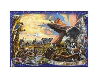 Puzzle 1000 Pièces Nathan Le Roi Lion Collection Disney