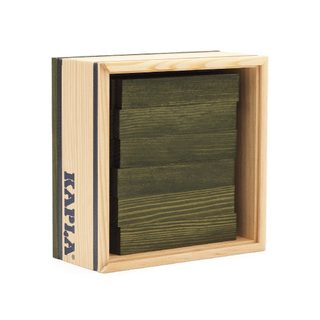 Carrés Kapla Gamme Kapla 40 Planchettes Vert Bois