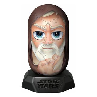 Puzzle 3d Ravensburger Hylkies Star Wars Obi-wan Kenobi, 54 Pièces